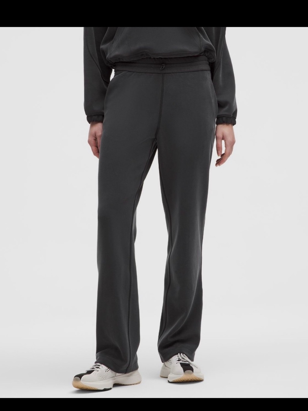 Lululemon Softstream Pant Charcoal excellent condition size 4 online for $128!!